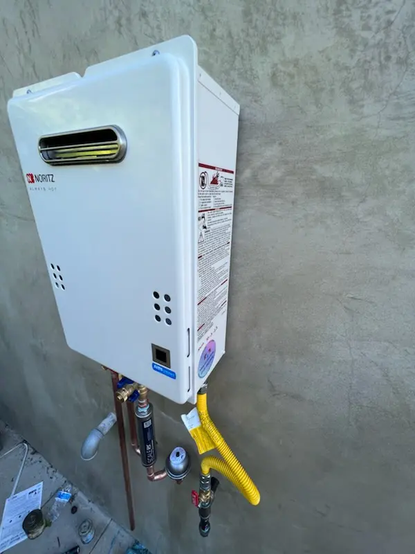 Tankless water heater installation for Bear Valley Springs homes